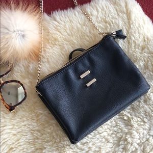 LAST CHANCE ✅  BP. Black Leather Chain Crossbody